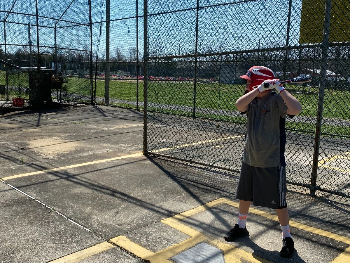 Photo of batting cages at Gino's